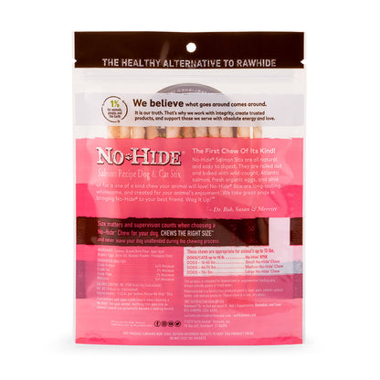 Earth Animal No Hide Salmon Stix Dog Treats, 10 Pack
