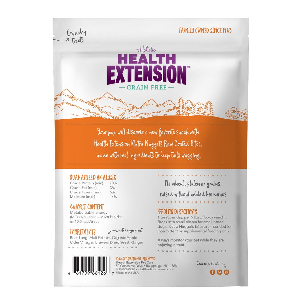 Health Extension Nutra Nuggets Dog Treat 4.5oz