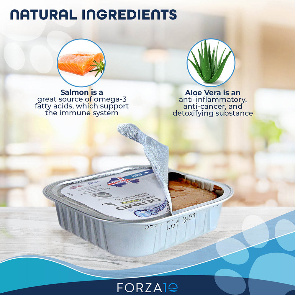 ActiWet Dermo, Icelandic Fish Recipe Dog Food, Case of 32 - 3.5 oz. Containers