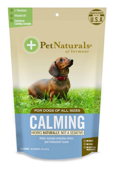 Pet Naturals of Vermont Calming for Dogs (30 count)