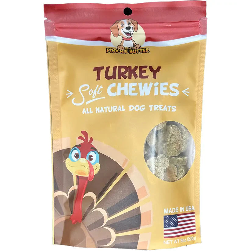 8oz Turkey Soft Chewies