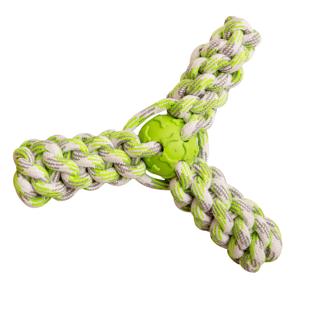 Fling N' Fun - 7" Rope Toy (Assorted Colors)