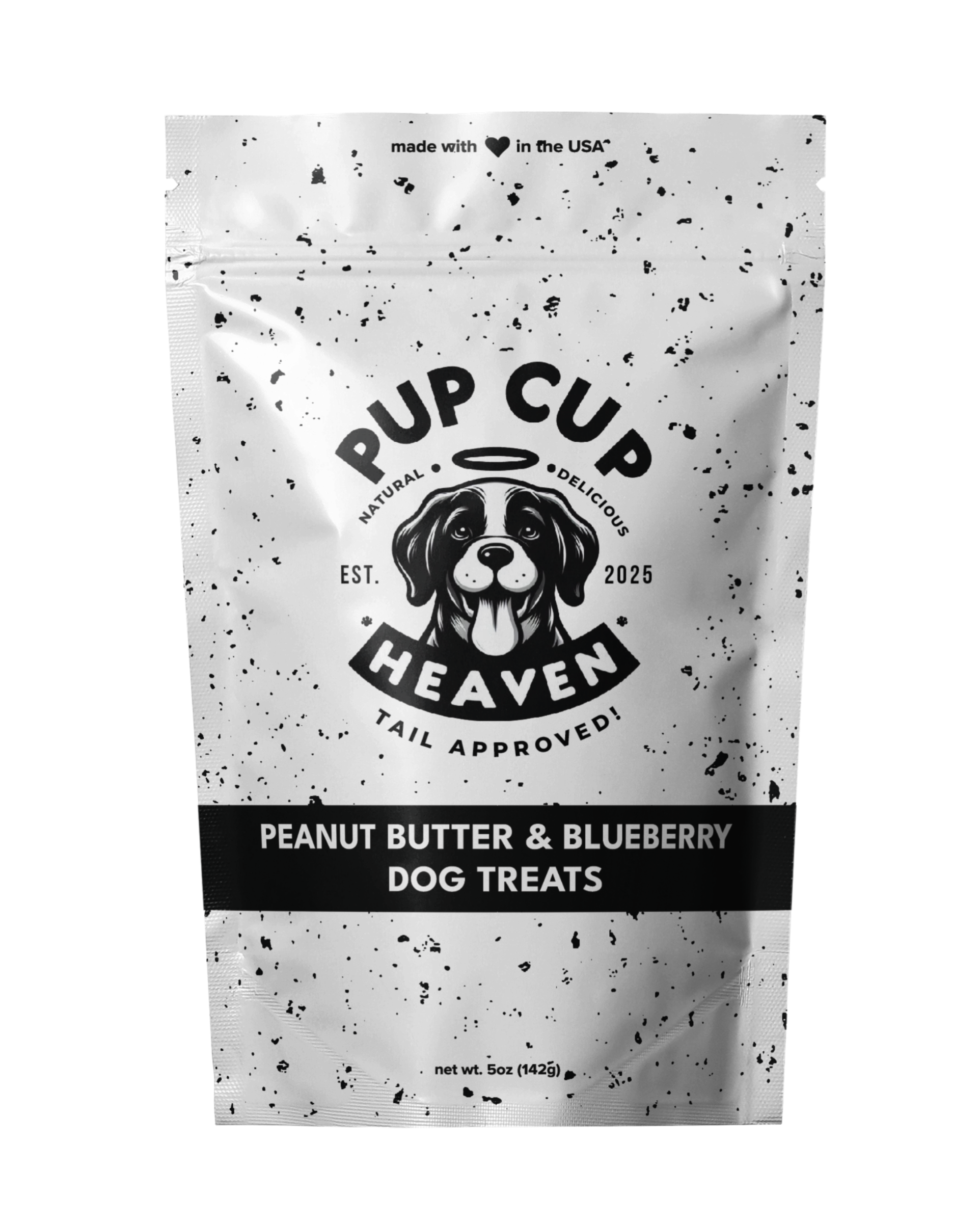 "🐾 Peanut Butter & Blueberry PupCupHeaven Dog Treats 🐾