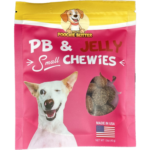 Baked Dog Treat Soft Chewy Collection 1.5oz b jelly