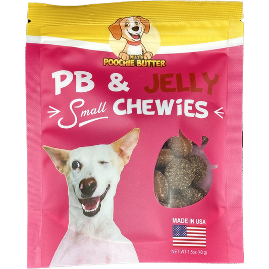 Baked Dog Treat Soft Chewy Collection 1.5oz b jelly