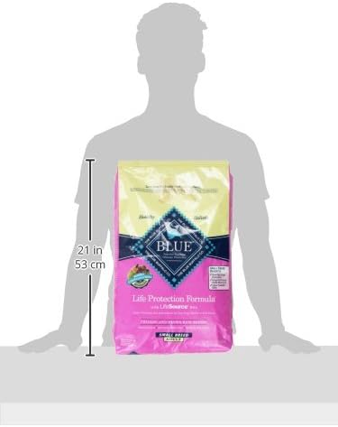 Blue Buffalo Life Protection Formula Adult Small Breed Dry Dog Food, Supports High Energy Needs, Made with Natural Ingredients, Chicken & Brown Rice Recipe