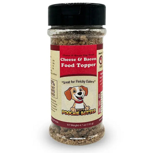 Poochie Butter  Cheese and Bacon Food Topper