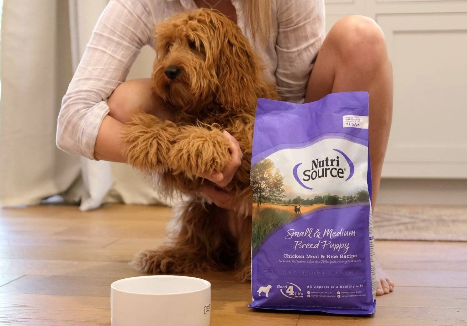 Nutrisource Dog Puppy Small/Medium Breed Chicken & Rice Recipe 5lb