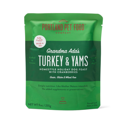 Grandma Ada's Turkey & Yams Homestyle Dog Meal